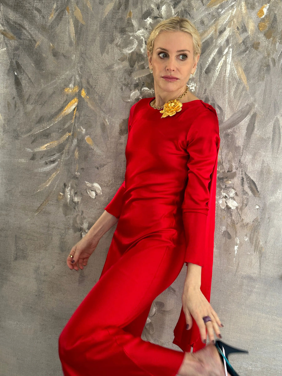 Jill Dress : Red