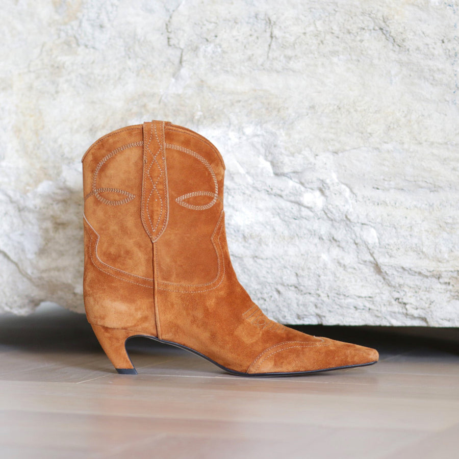 JH Vintage : KHAITE Suede Dallas Boot