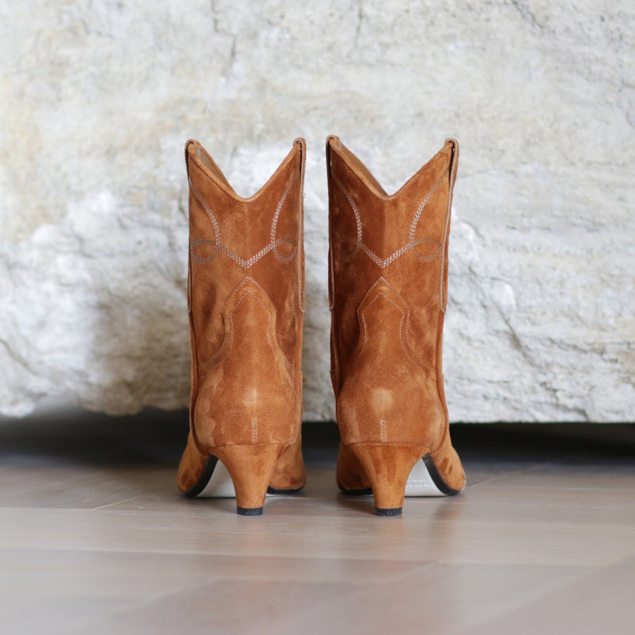 JH Vintage : KHAITE Suede Dallas Boot