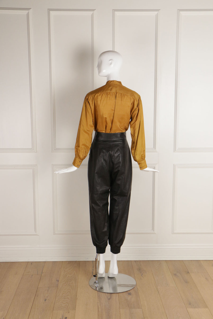 JH Vintage : SAINT LAURENT Mustard Blouse