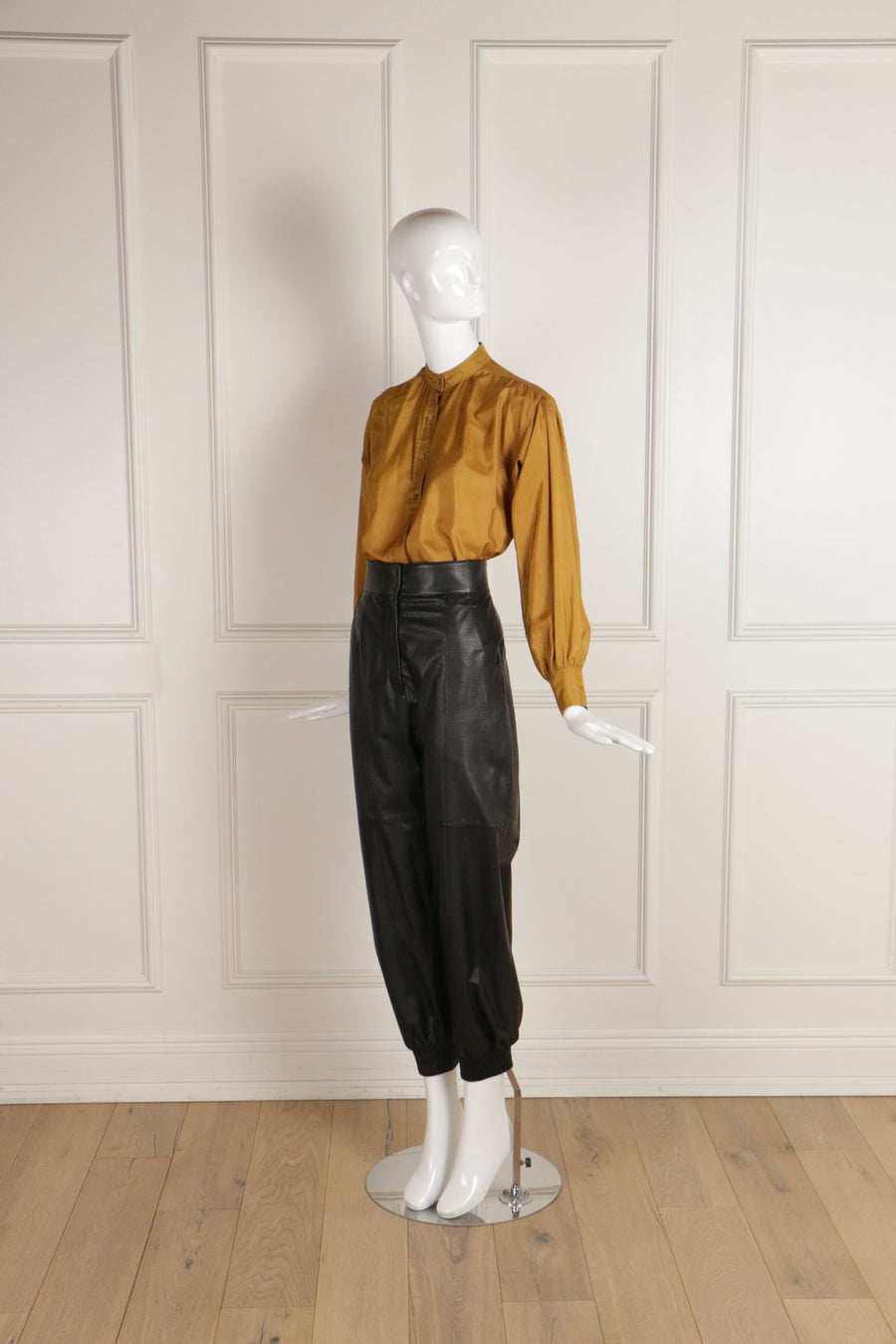 JH Vintage : SAINT LAURENT Mustard Blouse