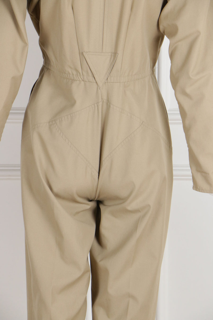 JH Vintage : ACT I NEW YORK Tan Jumpsuit