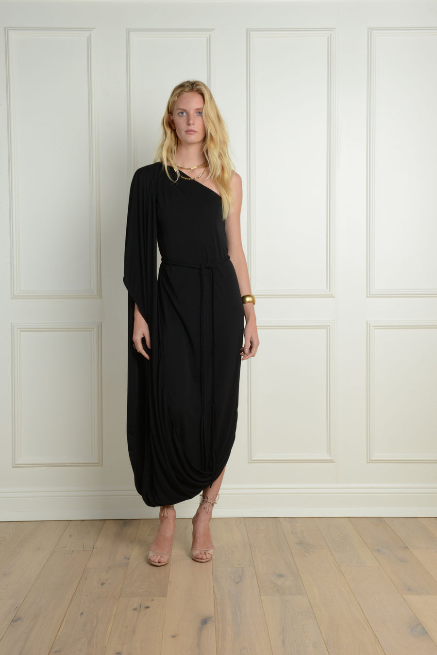 Everyway Dress : Black Matte Jersey