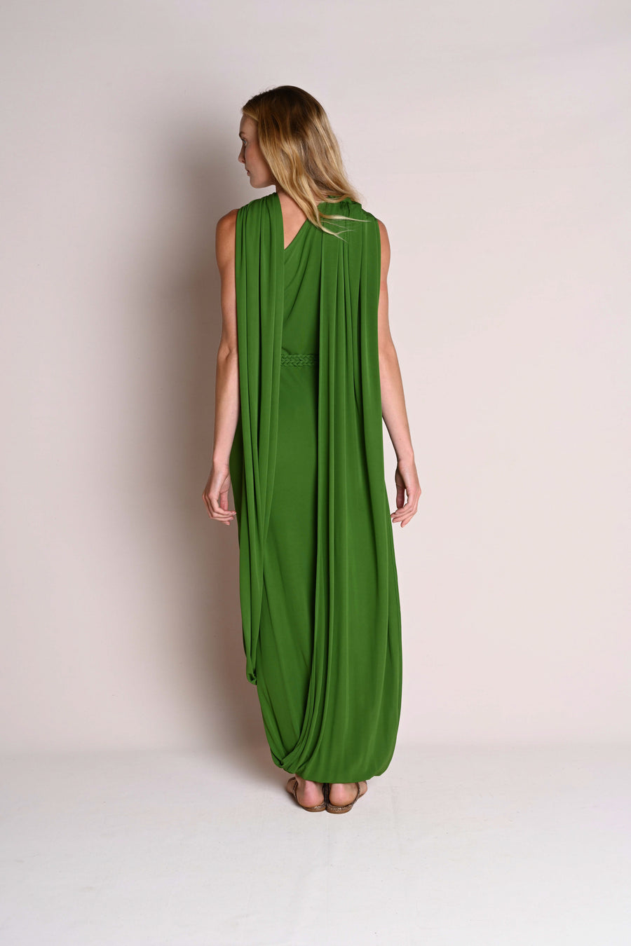 Everyway Dress : Grass Matte Jersey