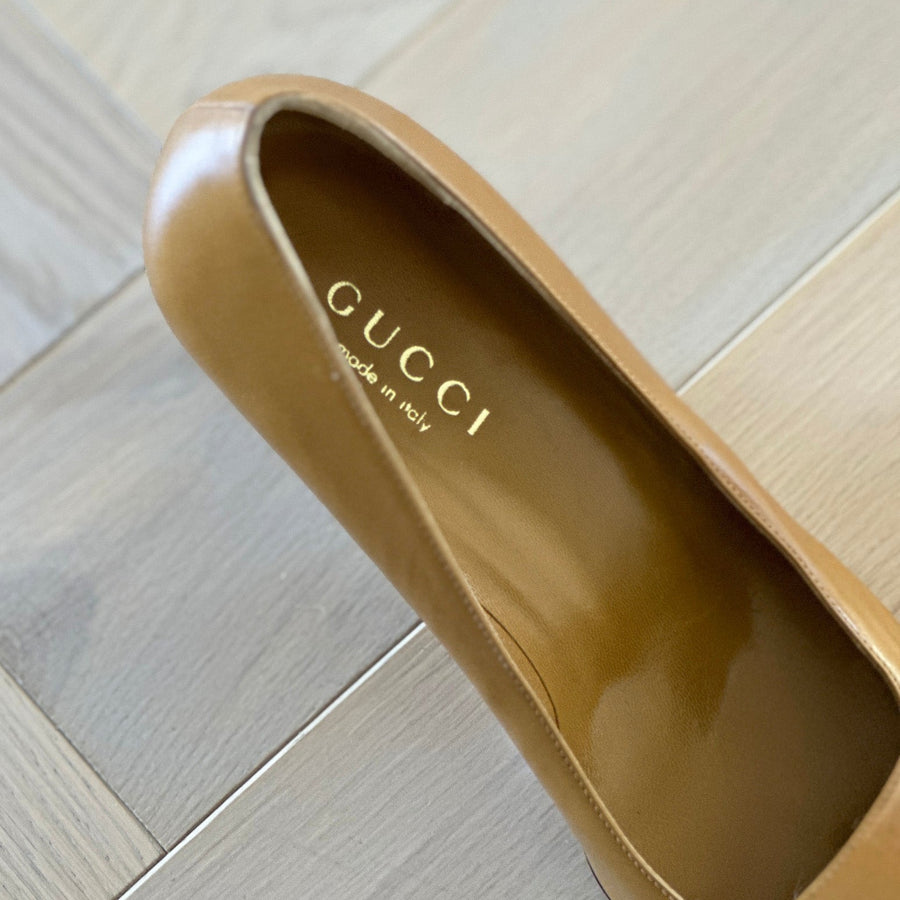 JH Vintage : GUCCI Leather Pump