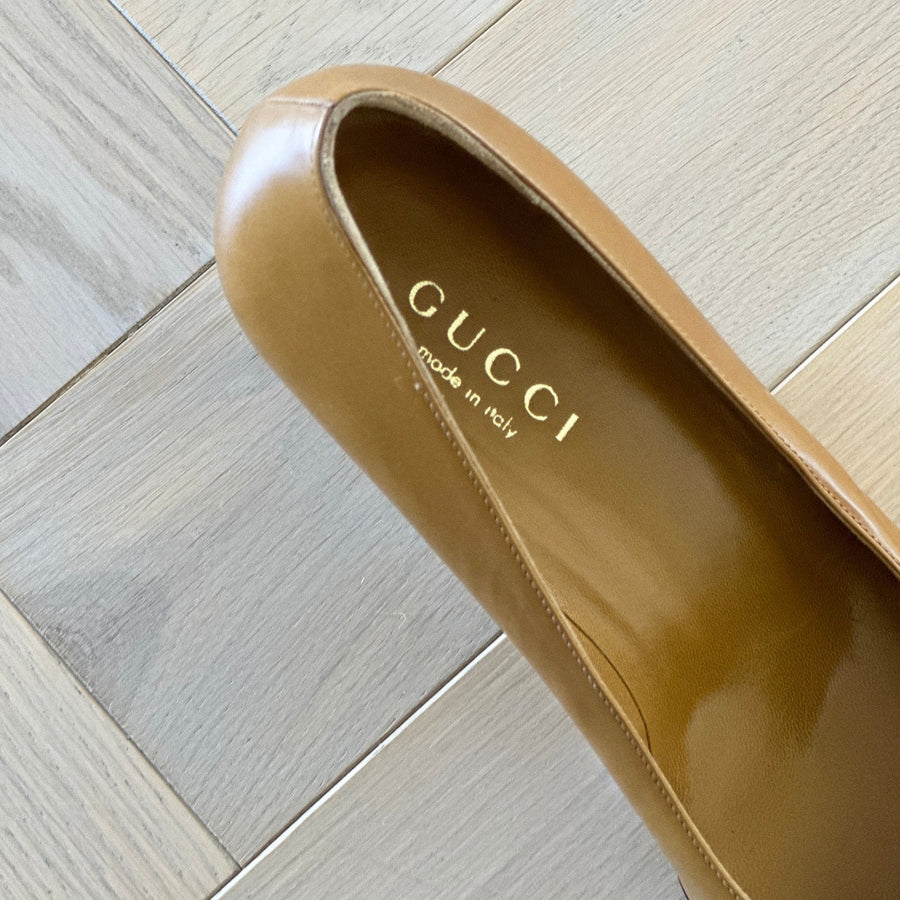 JH Vintage : GUCCI Leather Pump