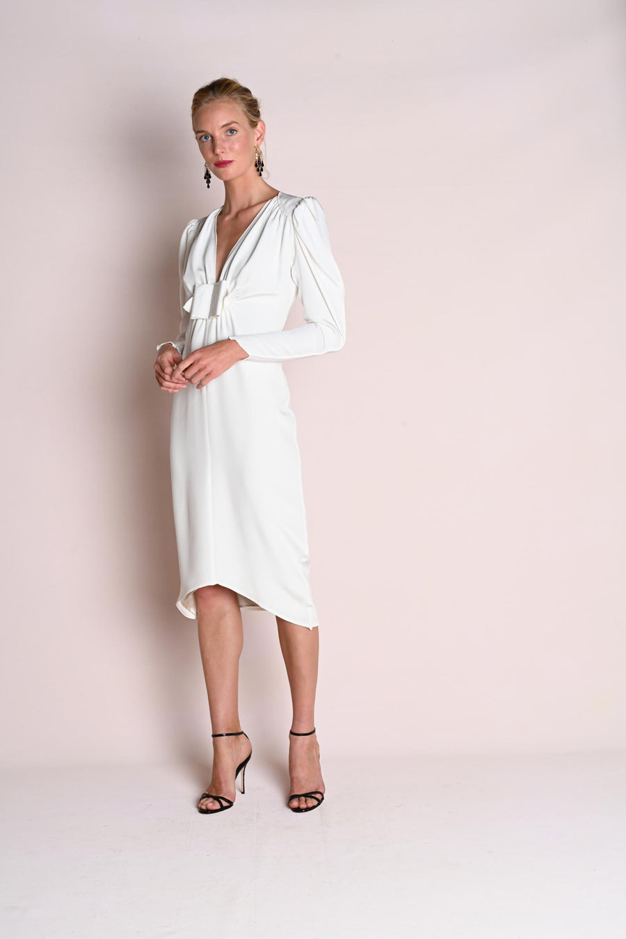 Vivian Dress : White