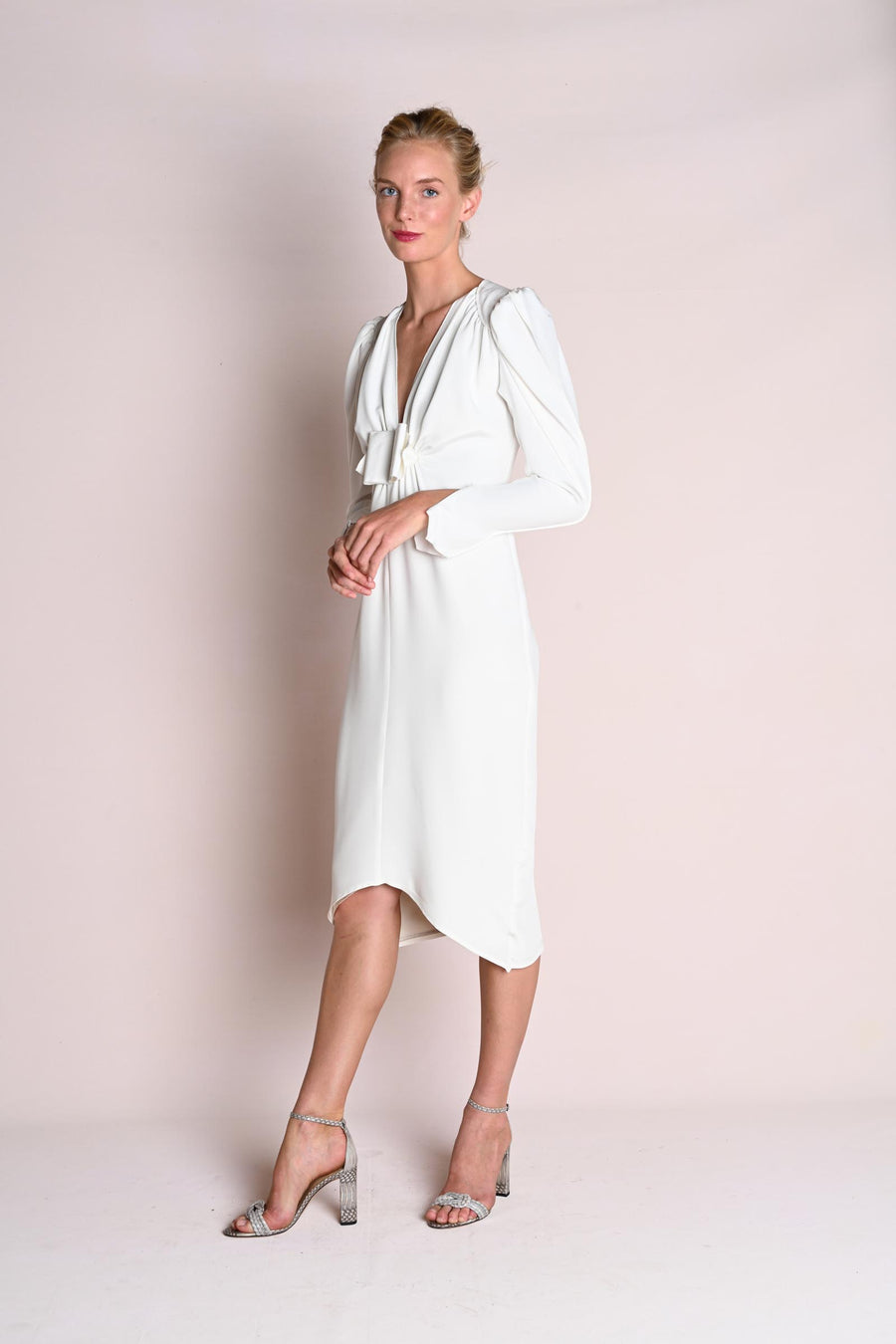 Vivian Dress : White