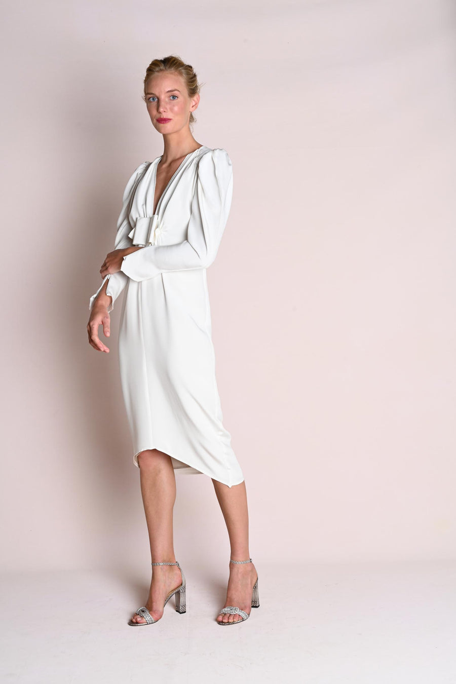 Vivian Dress : White