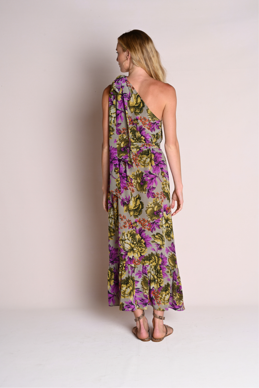 Brooke Dress : Purple and Grey Garden Julie Harrah Brooke Dress : Purple and Grey Garden Julie Harrah