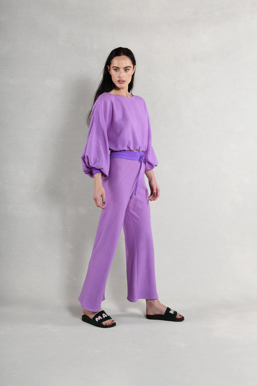 Ryan Top & Pant : Purple Burlap